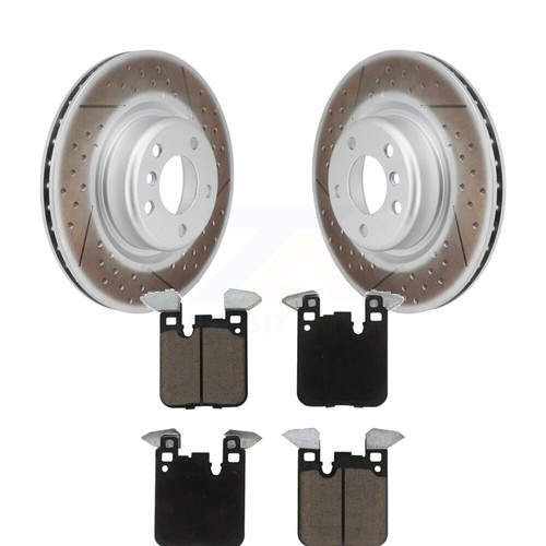 [Rear] Coat Brake Rotor Ceramic Pad Kit For BMW 320i xDrive 230i 228i 328i M240i - Picture 7 of 11