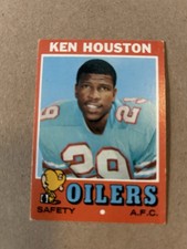 1971 Topps #113 Ken Houston RC, Hall of Famer, EX