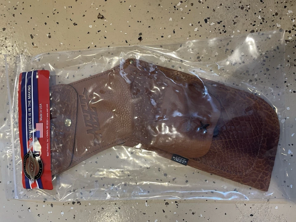 Neet OS-595 LH BISON Leather Osage Field Quiver Archery NOS - Image 2 of 4