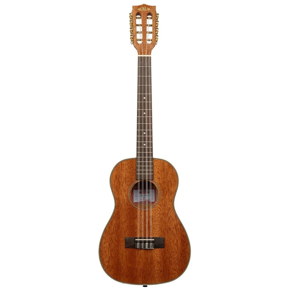 Kala KA-BG8 Gloss Mahogany Baritone 8-String Ukulele - Image 2 of 4
