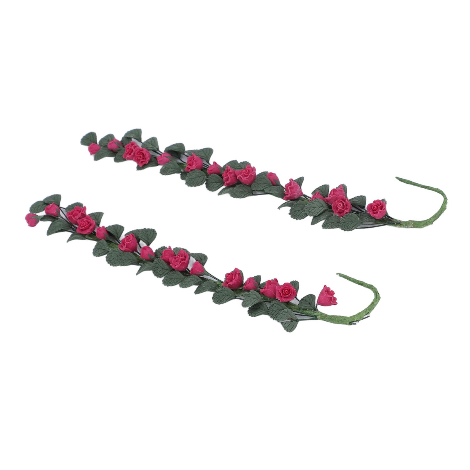 2pcs Miniature Swing Vine Lifelike Dollhouse Flower Vines For DIY Decoration Use