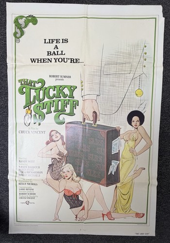 That Lucky Stiff Original US Movie Poster 1976 Movies Collectible