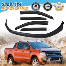 Motorhaube Deflektor Steinschlagschutz Windabweiser für Ford Ranger T6 2012-2014