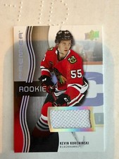 2023-24 Upper Deck Premier - Rookies Kevin Korchinski #146 Jersey (MEM, RC)
