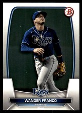 Wander Franco 2023 Bowman #97 Tampa Bay Rays MLB READ FREE SHIPPING AutographDen