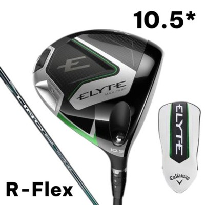 Callaway Elyte Max Fast Driver 10.5* Lin-Q 40 Graphite R-Flex RH w/ HC New
