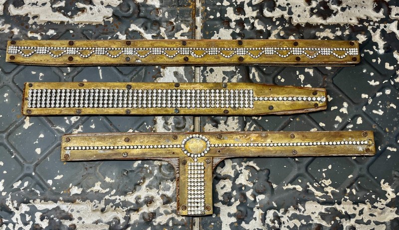 Vintage Decor, Rare One of a Kind Rhinestone Samples from Jewelry Warehouse lot6