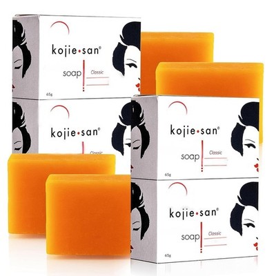 Kojie San Skin Brightening Soap - Bundle Pack - Original Kojic Acid, Dark Spo...