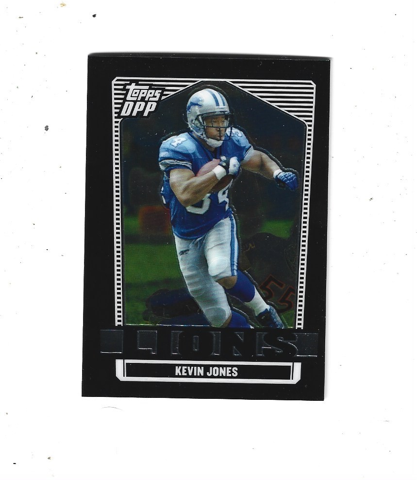 2007 Topps Draft Picks and Prospects Chrome Black #32 Kevin Jones LIONS