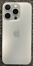 Apple iPhone 15 Pro - 256GB - Natural Titanium (Unlocked) *USED