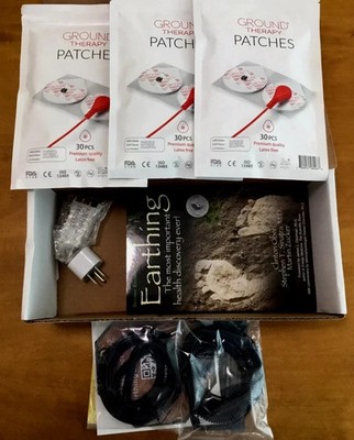 Earthing Patch Kit 90 Grounding Patches Sealed New Neuropathy HPA Support