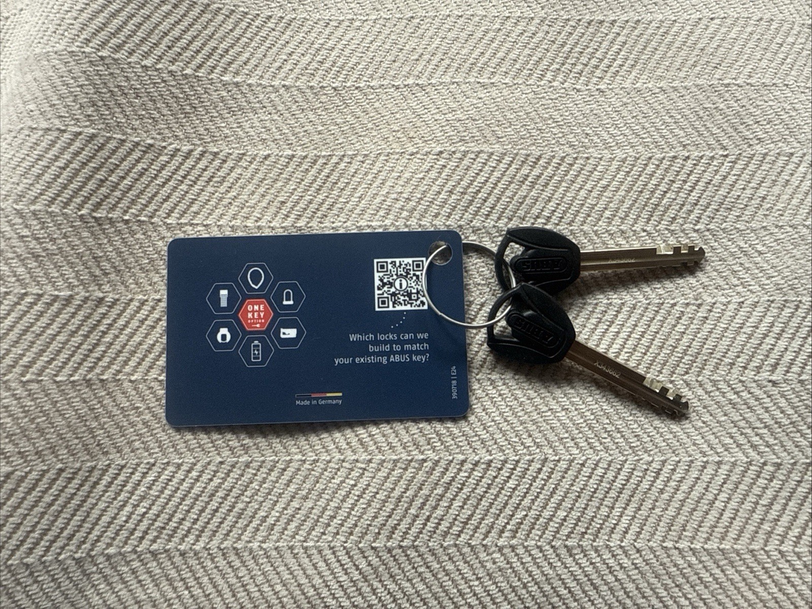 Abus multiple locks one key / Abus X Plus Key Cut to Code Number