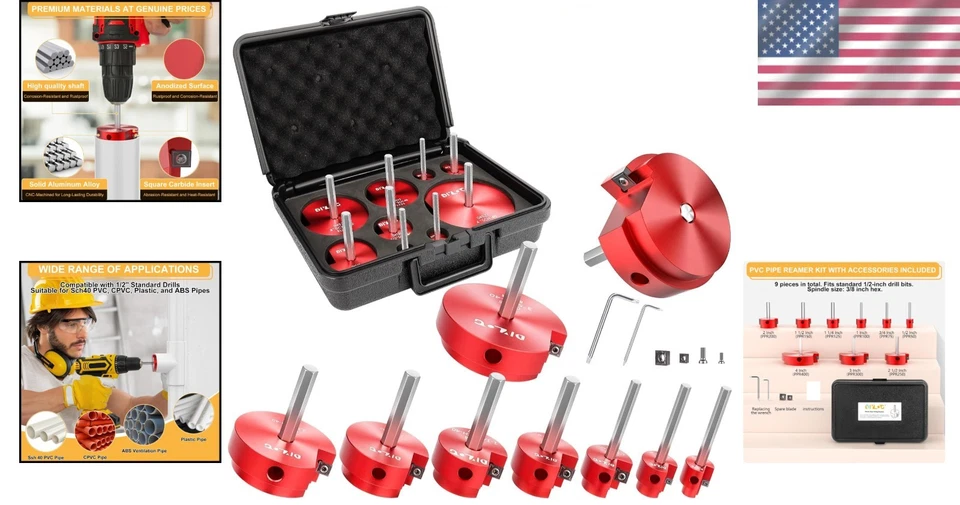 Versatile Plumbing Tools for PVC and ABS Fittings - Image 2 of 4