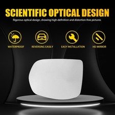 1PCS For 2012-2016 Honda CR-V Front Left Heated Glass Mirror Clear 76253-T0A-C01