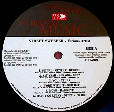 Various - Street Sweeper Riddim (LP, Comp)