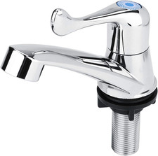 ABS Plastic Water Tap Single Cold Faucet Water Nozzle G1/2 Bathroom Basin Kitche