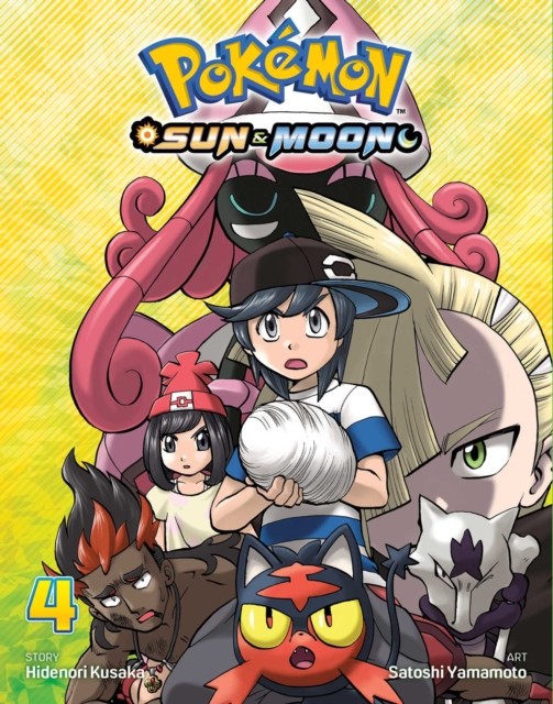 Pokemon: Sun & Moon, Vol. 4 by Hidenori Kusaka (Paperback Book)