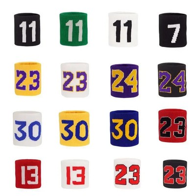 1PC Professional Basketball Sport Wristbands Fitness Sweatband Hand Wrist Suppor