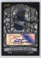 2008 Topps Stadium Club Beam Team Black & White /99 Callix Crabbe Auto nd3