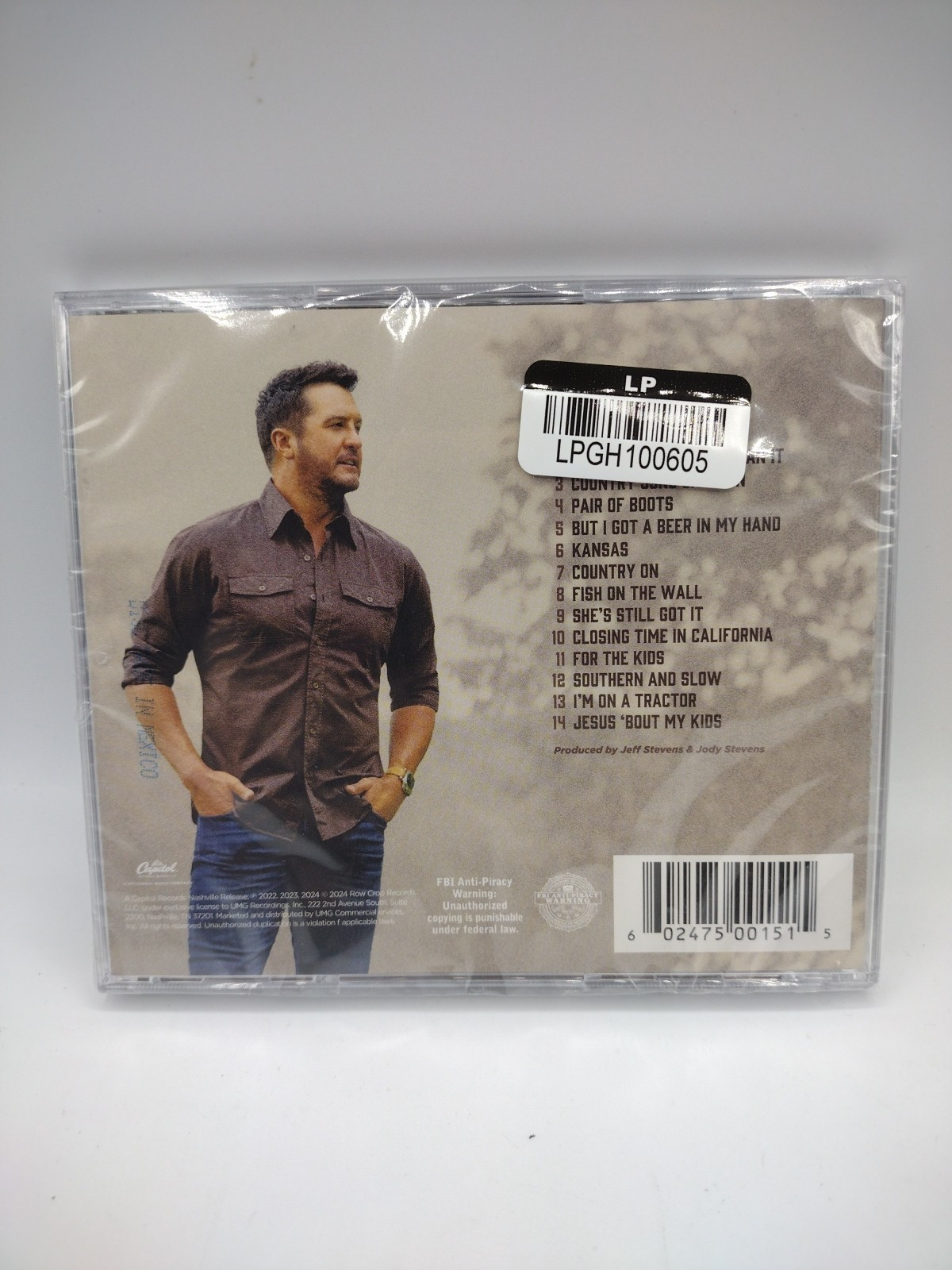Luke Bryan - Mind Of A Country Boy [CD] Brand New Factory Sealed 