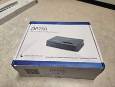 Grandstream DP750 DECT VoIP Base Station 3 Way Audio Conferencing - Black NOB