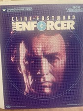 CED VideoDisc The Enforcer Starring Clint Eastwood 1976 Warner Home Video