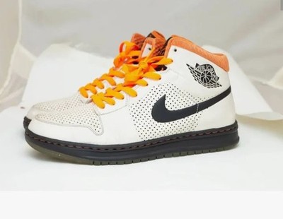 Jordan Air Jordan Alpha 1 Tinker Hatfield Lace-Up White/Black/Orange