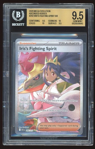 Iris's Fighting Spirit graded BGS 9.5 for sale on eBay