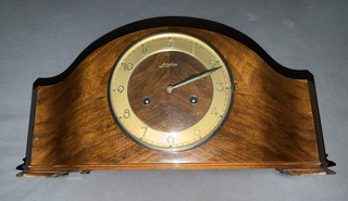 Junghans vintage Kaminuhr Holz watch Buffet Uhr