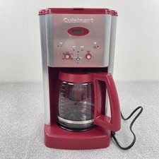 Cuisinart DCC-1200 Coffee Maker Red Brew Cent...