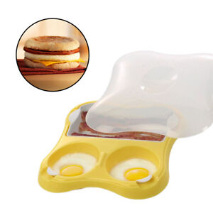 Progressive Microwave Eggs & Bacon Breakfast Sandwich Maker Meat