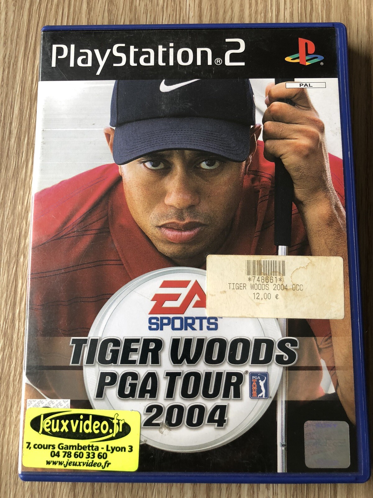 TIGER WOODS PGA TOUR 2004 PS2 PLAYSTATION 2 COMPLET FRANÇAIS RARE