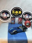 Hot Wheels Redlines 1969 Ferrari 312P 1:64 Blue High Miles USA