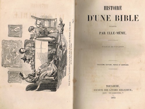 Histoire d'une BIBLE par ELLE-MÊME appartient à Louis ARNAUD de JUNAS Gard 1873 - Picture 3 of 12