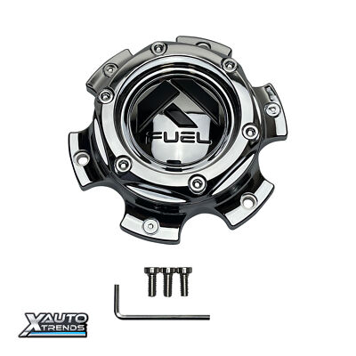 Fuel Off-Road Chrome Wheel Center Cap 1004-37