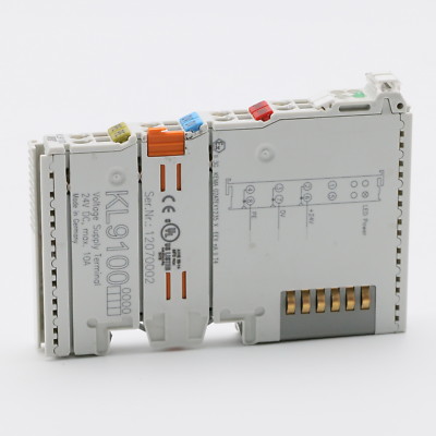 TR Systemtechnik KL9100 Voltage Supply Terminal, 24V DC, max. 10A