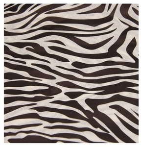 * 5 SHEETS Zebra Animal Print ~ Acid Free Tissue Wrapping Paper Sheets 35x45cm