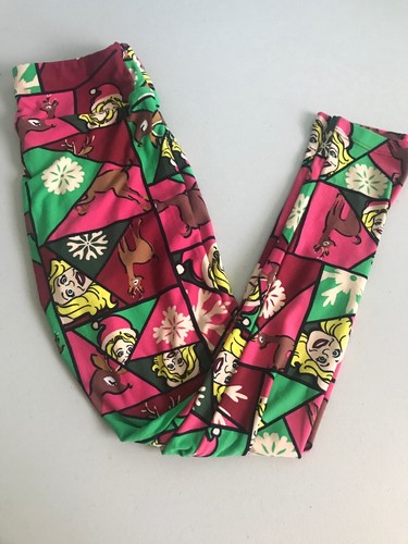 Lularoe Christmas Holiday Leggings Mrs 