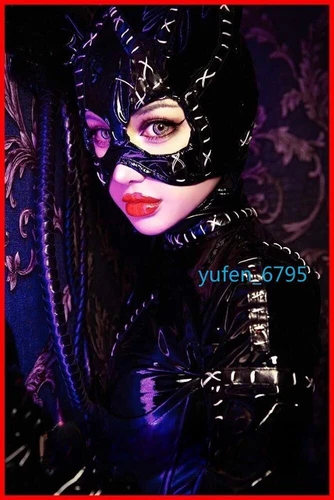 Batman 2022 Catwoman Cosplay Costume Selina Kyle Outfit Jumpsuit For Halloween - Bild 5 von 13