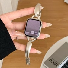 Luxury Women Bracelet Metal Band fr Apple Watch Ultra 10 9 8 7 6 WristBand Strap