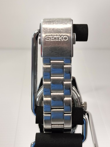 SEIKO Automatic 6R15-00C0 Men Black Dial Watch Japan 23 JEWELS 38mm - Rank B - Picture 18 of 20