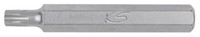 KS Tools 10Mm Classic Bit Torx, 75Mm, T55 (975.2055)