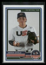 2023 Panini USA Baseball Stars & Stripes #24 Andrew Costello
