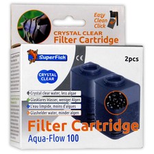 SUPERFISH CRYSTAL CLEAR WATER AQUA-FLOW FILTER CARTRIDGES FISH TANK AQUARIUM