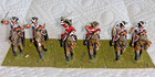 Nicely painted,25mm Spanish Succession War: Austrian Reg Of Horse(Unknown)1st sq