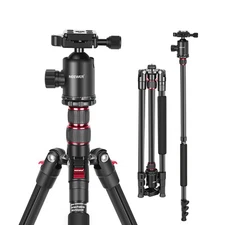 Neewer 77-Inch Tripod Camera Tripod for DSLR 2-in-1 Compact Tripod Monopod