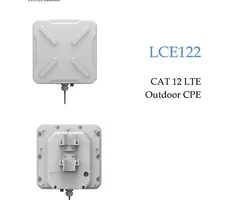 NEW LTE 4G CPE Outdoor CAT 12 model LCE122 TDD BAND B41 , B48