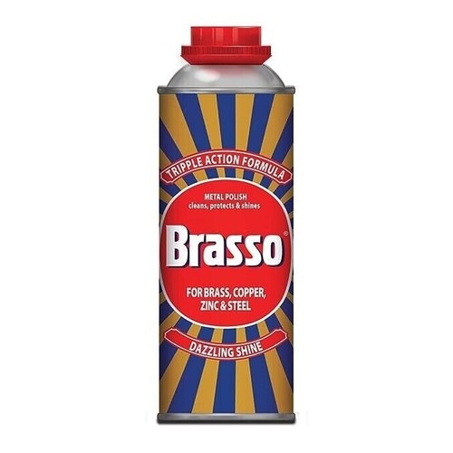 Brasso Liquid Metal Polish For Brass Copper Stainless Steel Chrome Pewter 100ml - 第 1/5 張圖片