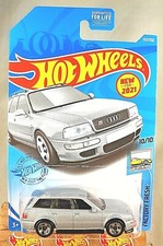 2021 Hot Wheels #157 Factory Fresh 10/10 '94 AUDI AVANT RS2 Gray w/Chrome 5 Sp