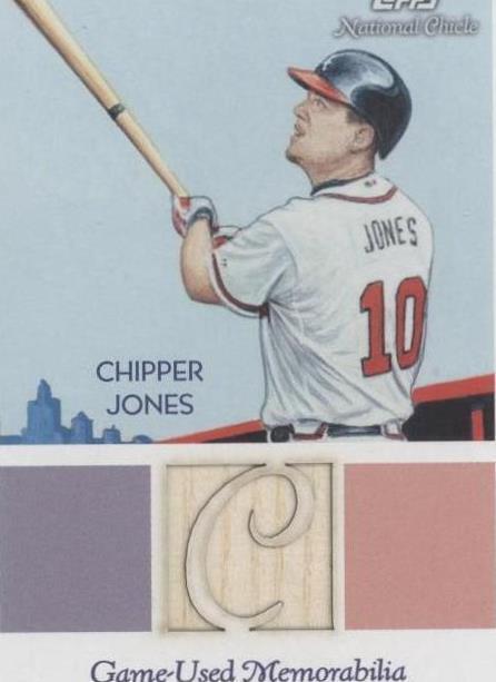 2010 Topps National Chicle - Chipper Jones #NCR-CJ - 1 of 1